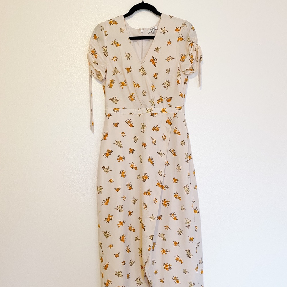 Madewell Silk Wrap Dress